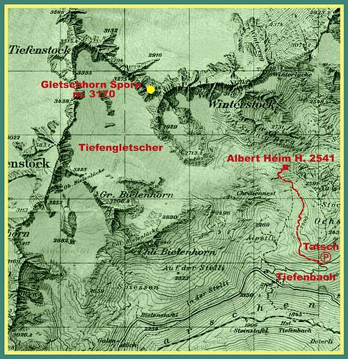 Gletschhorn map