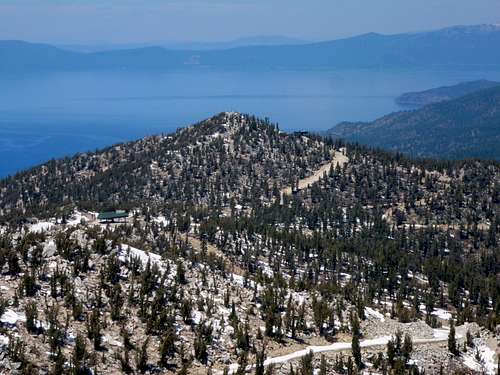 East Peak and Lake Tahoe