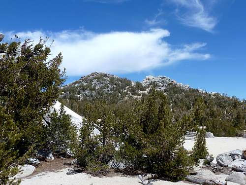 Heading to the south face of Monument Peak