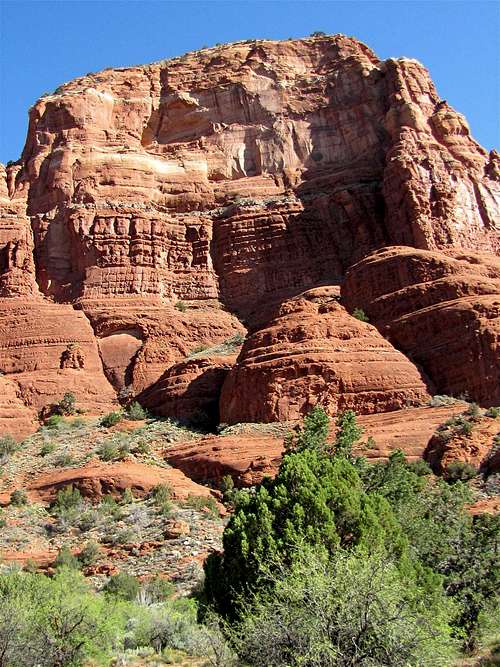 Courthouse Butte, south face