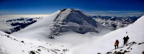 Climbing Mt. Elbrus...