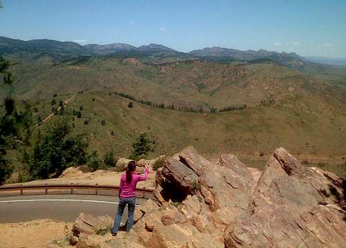 7180 and Mount Zion from Lookout.