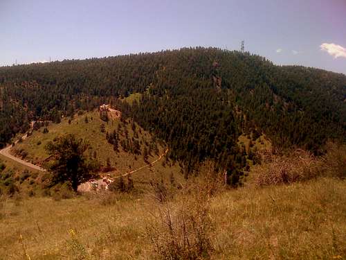 Lookout Mtn from 7180.