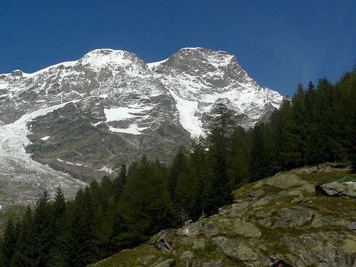 South face, Western spur - via degli Alpini
