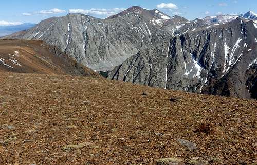 North side of Mount Warren 12,327' - May 27, 2012