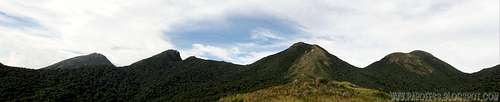 4 summits from Ibitiraquire range