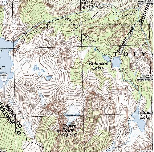 Crown Point map