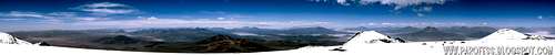 300º view of Aucanquilcha summit