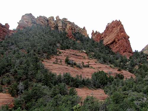 From the end of Wilson Canyon Trail