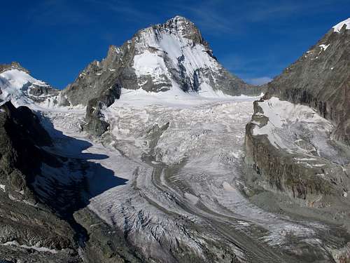 Dent Blanche and Glacier du Grand Cornier