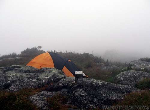 More summit camping