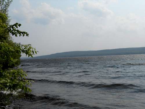 Alligator Eye - View from the East side of Lake Gogebic