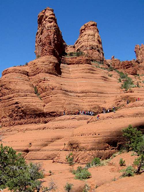 Spires above Chicken Point