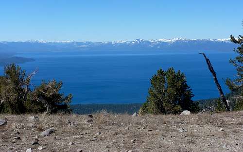 First great views of Lake Tahoe
