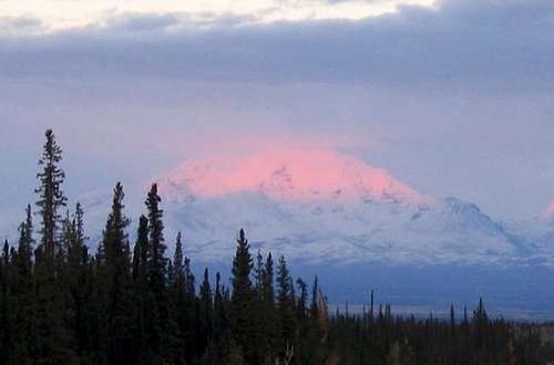 Mount Drum at sunset from...