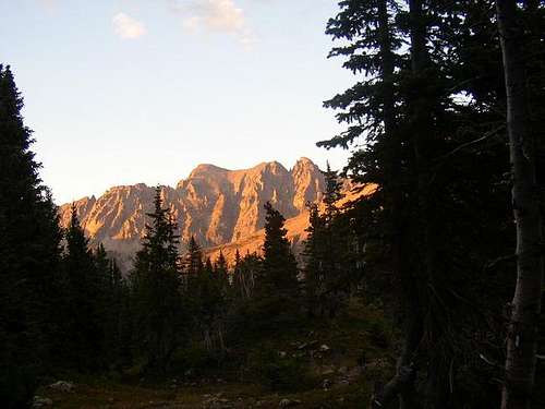 Mount George, Apache Peak and...