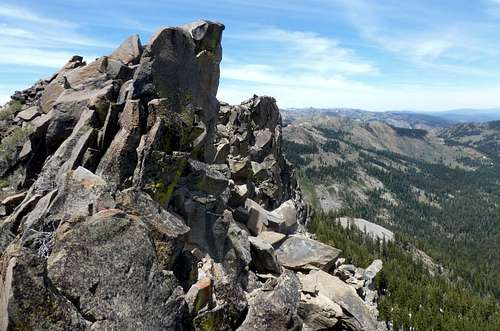 Lower summits of Twin Peaks