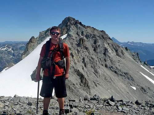Yours Truly on the Summit of Mount Daniel