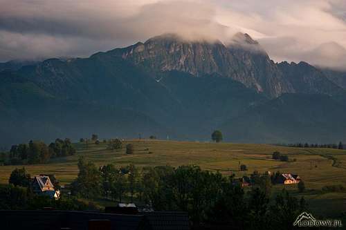 Giewont from Olcza