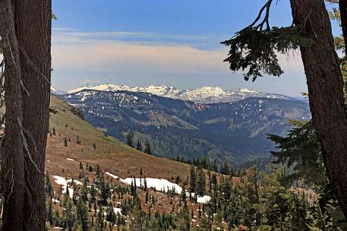 The Crystal Range from Granite Chief  south slope