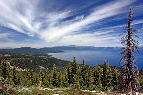 North Lake Tahoe from Ellis Peak