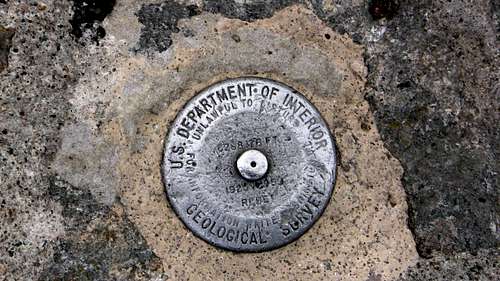 Mount Washington Summit Marker