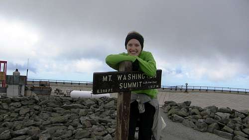 Mount Washington Summit Nikki