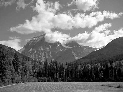 Mount Robson from the...