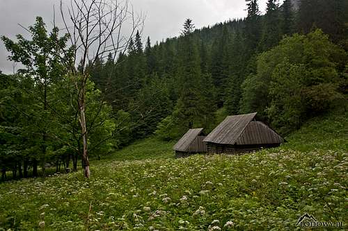 Tatra sheperd's huts