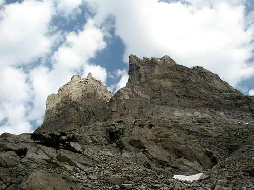 South side of Shoshoni Peak