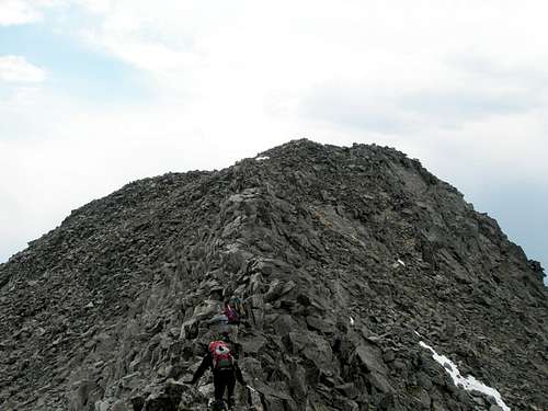Apache Peak True Summit