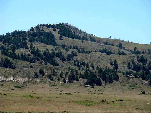 Hogback Mountain from the northeast