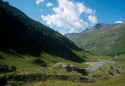 Ripa high valley.
 July 2002