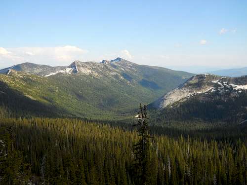 Roman Nose, Pack River Valley and The Beehive