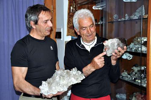 CRYSTALS OF THE MONTE BIANCO (  The Crystal Hunters   First Part)