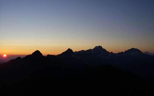 Sunset on Anaconda Peak