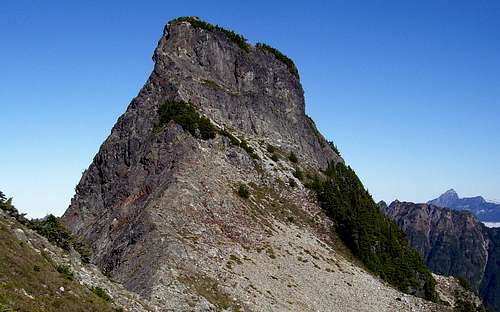 Silvertip Peak summit block