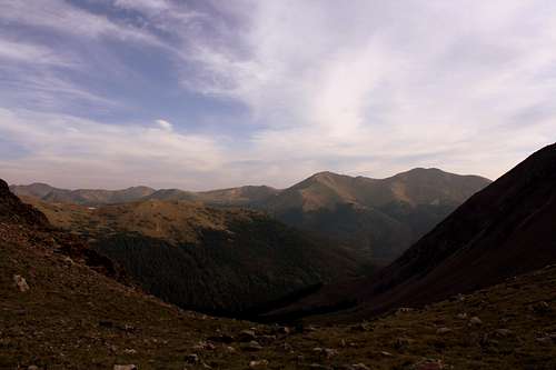 View from Torreys - Kelso saddle