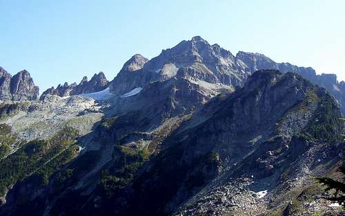 Columbia Peak route photo #1
