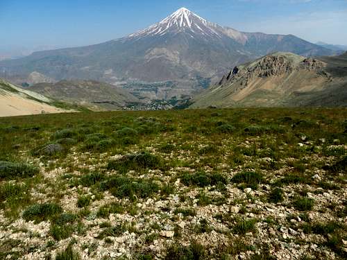 The highest volcano in Asia