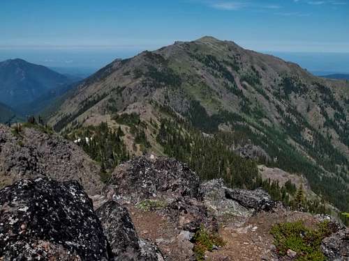 Mount Townsend from the summit