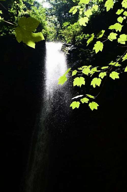 the secret  waterfall
