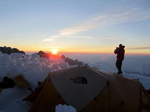 High Camp on the Wadd