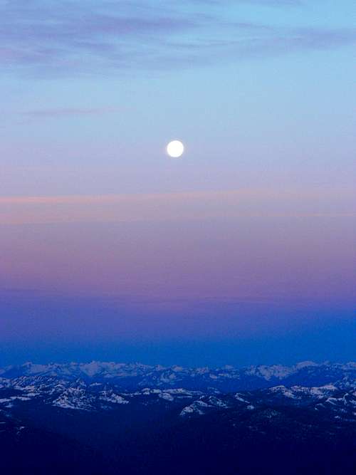 Moonset at Sunrise