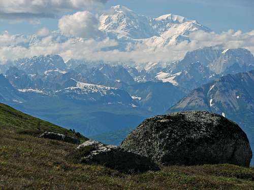 McKinley, Mount, from K'esugi Ridge.
