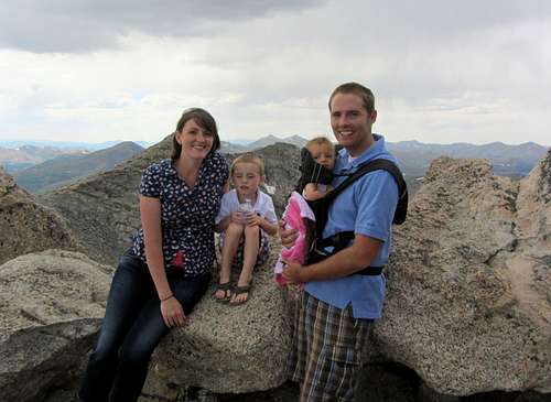 Mt. Evans family photo