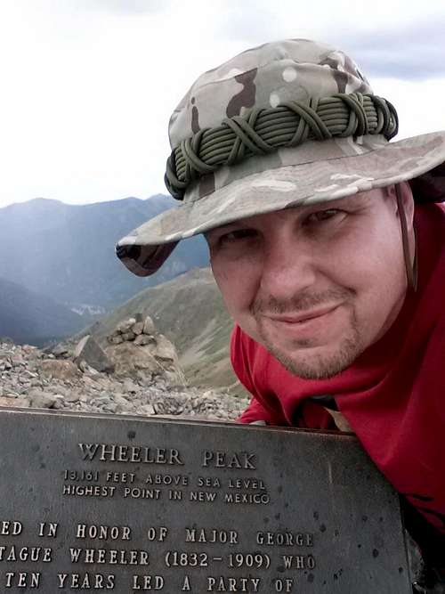 Me at the Summit Marker