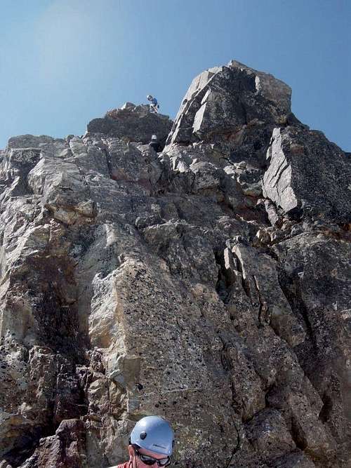 Mount Olympus summit block - north face