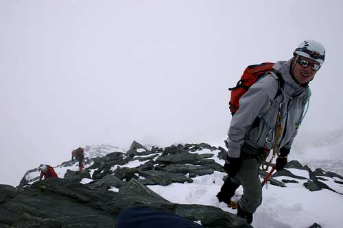 SW ridge Allalinhorn