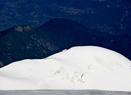 Dome du Gouter summit view